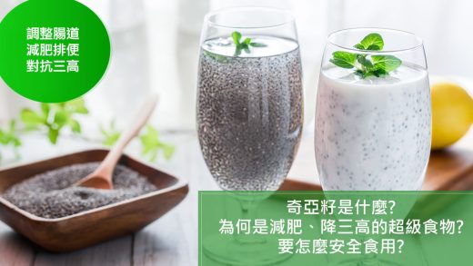 奇亞籽 (Chia seed)是鼠尾草的種子，學名Salvia hispanic ，原產於墨西哥與瓜地馬拉，奇亞籽曾經是是古代阿茲特克人和瑪雅人的主食。奇亞籽大小約1毫米，呈黑褐色，具有很好的吸水性，一顆奇亞籽可以吸收10倍的水分! 而且在吸水後會在種子周圍膨脹產生一種膠體狀的膜，所以奇亞籽在胃腸中很容易因為吸水膨脹，因而提供產生一種飽腹感。這種膠體由豐富的不溶性膳食纖維所構成，所以也有調節腸道的作用。因為這些因素讓奇亞籽被認為有很好的減肥效果。